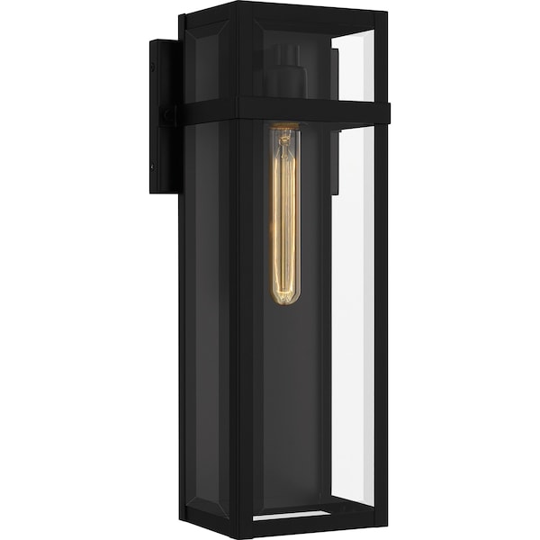 Quoizel Vanessa Outdoor Wall 1 Light Matte Black VSA8406MBK - main